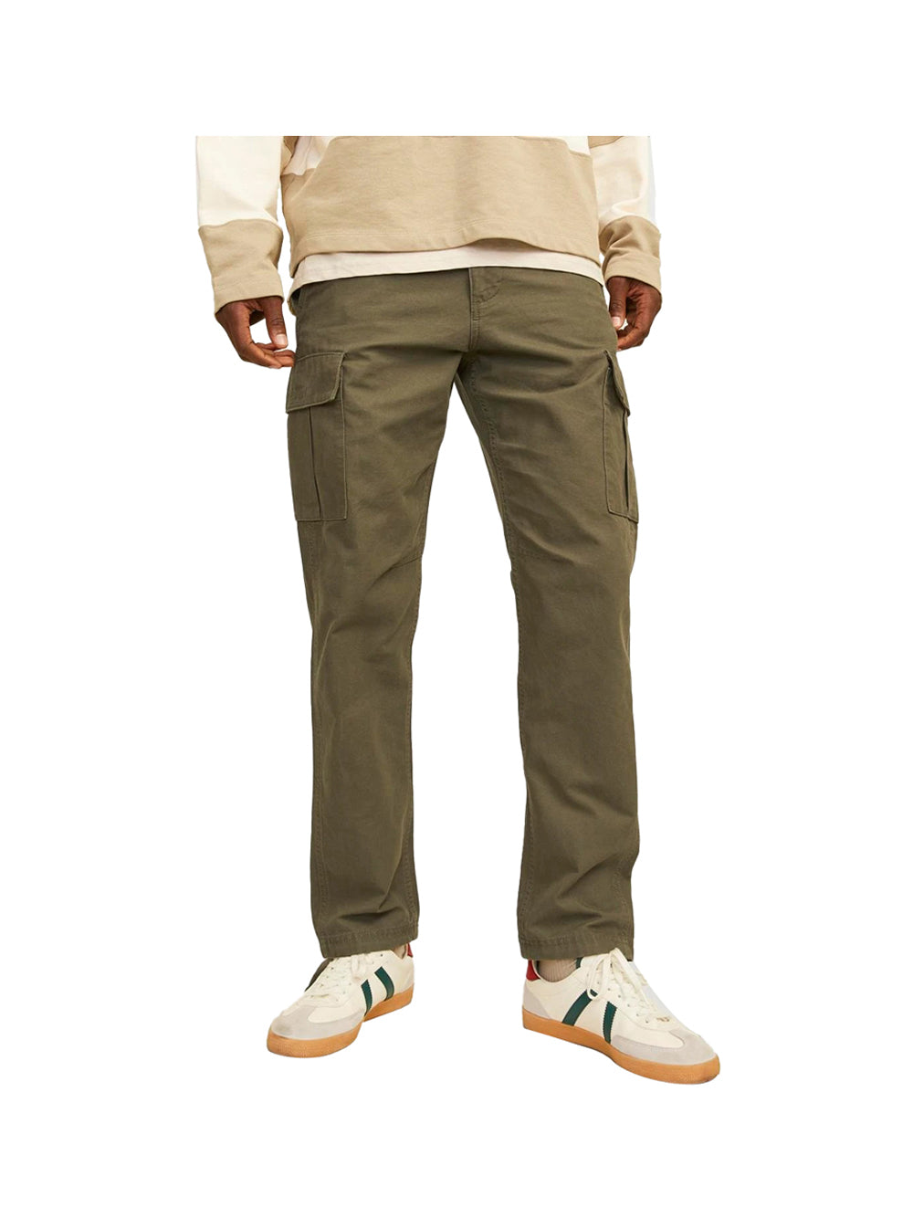 JACK&JONES Pantalone Cargo Uomo - Verde modello 12258150