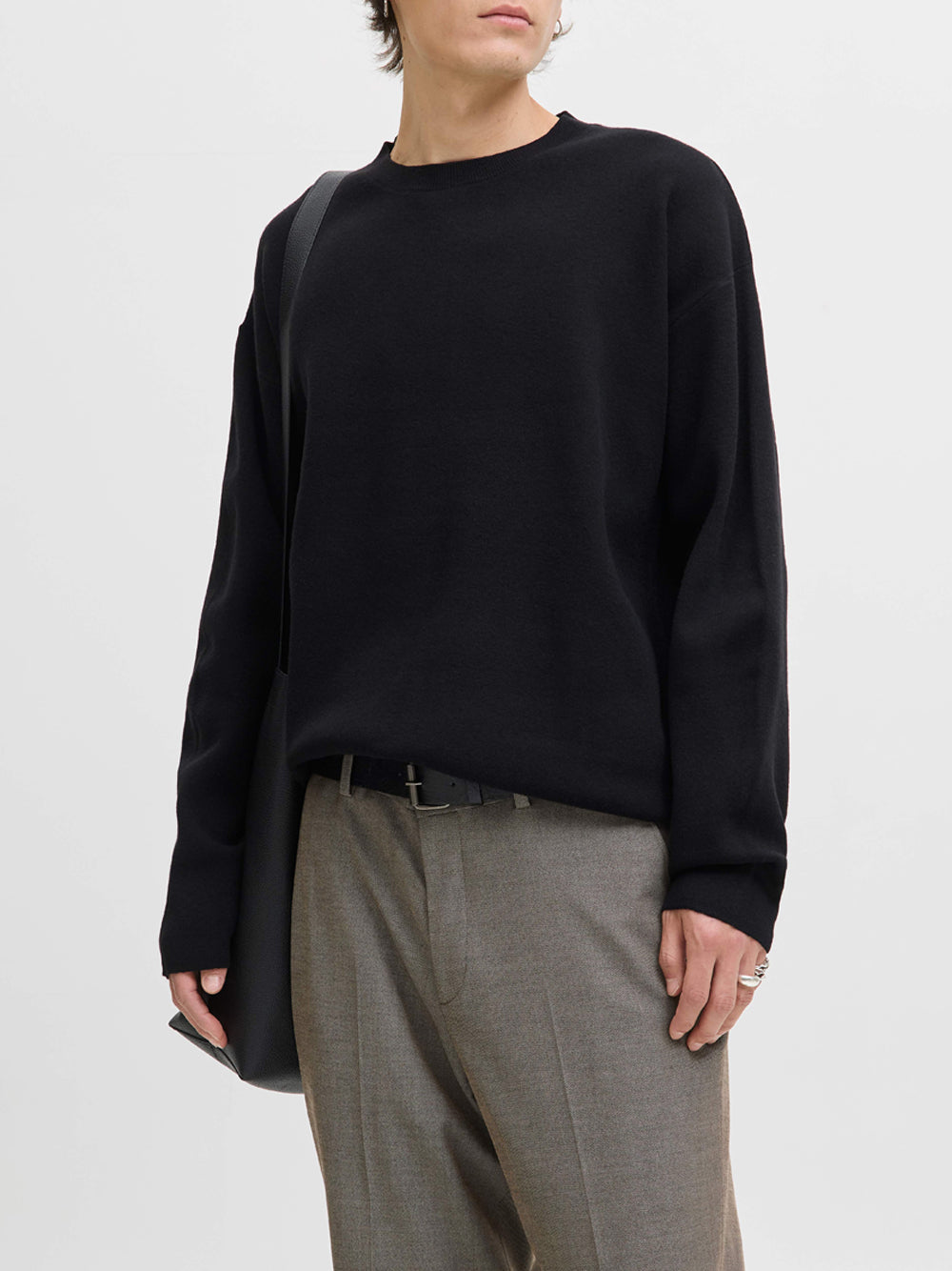 JACK&JONES Maglione Uomo - Nero modello 12259649