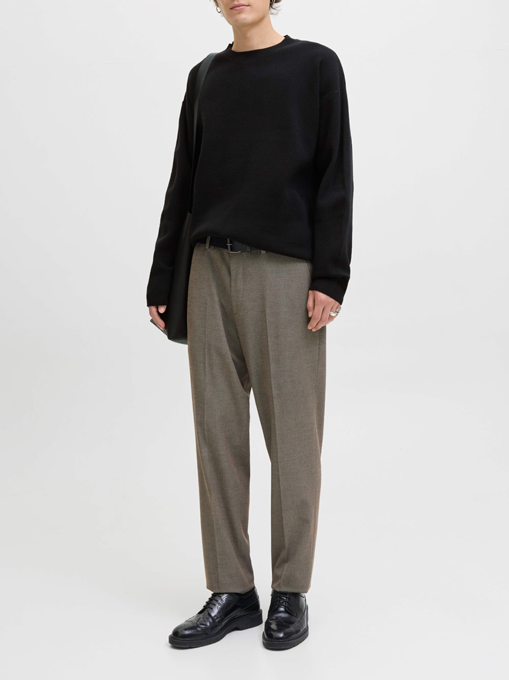 JACK&JONES Maglione Uomo - Nero modello 12259649