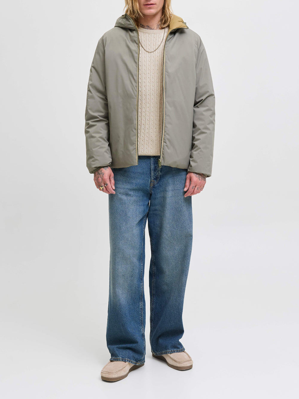 JACK&JONES Maglione Uomo - Grigio modello 12278785