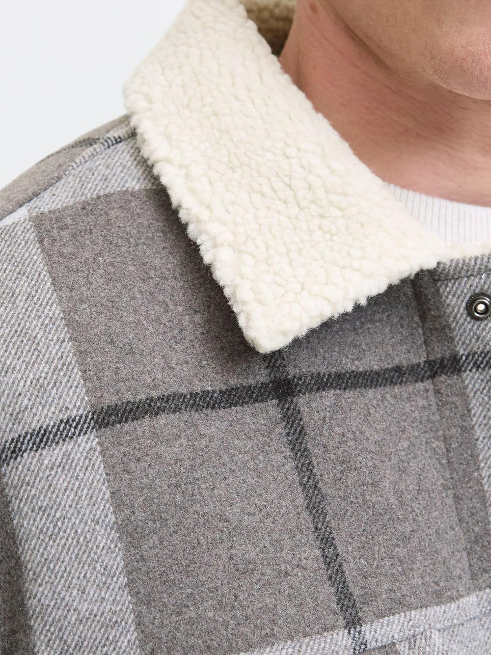 JACK&JONES Giubbino Uomo - Grigio modello 12281109