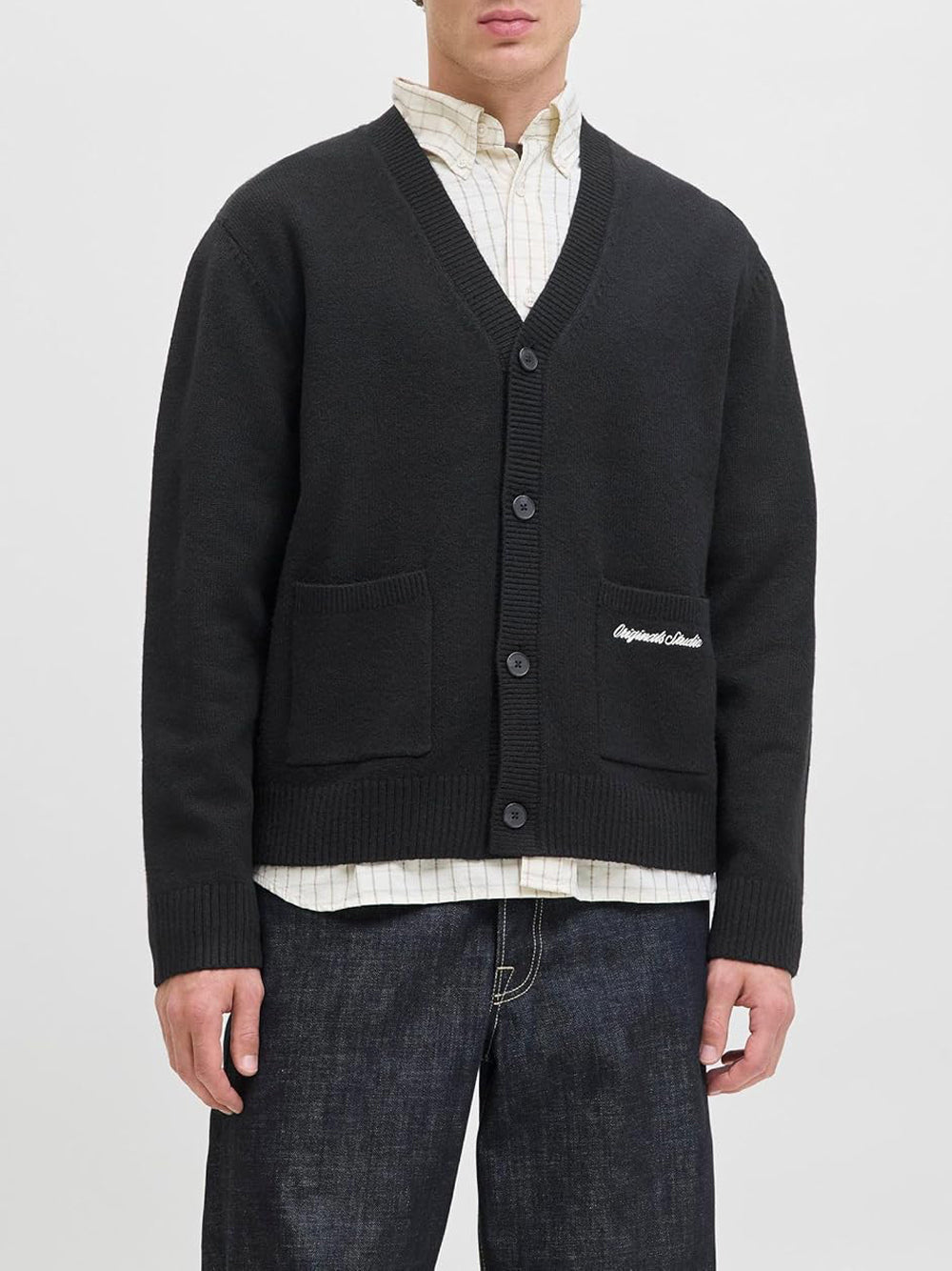 JACK&JONES Cardigan Uomo - Nero modello 12282732