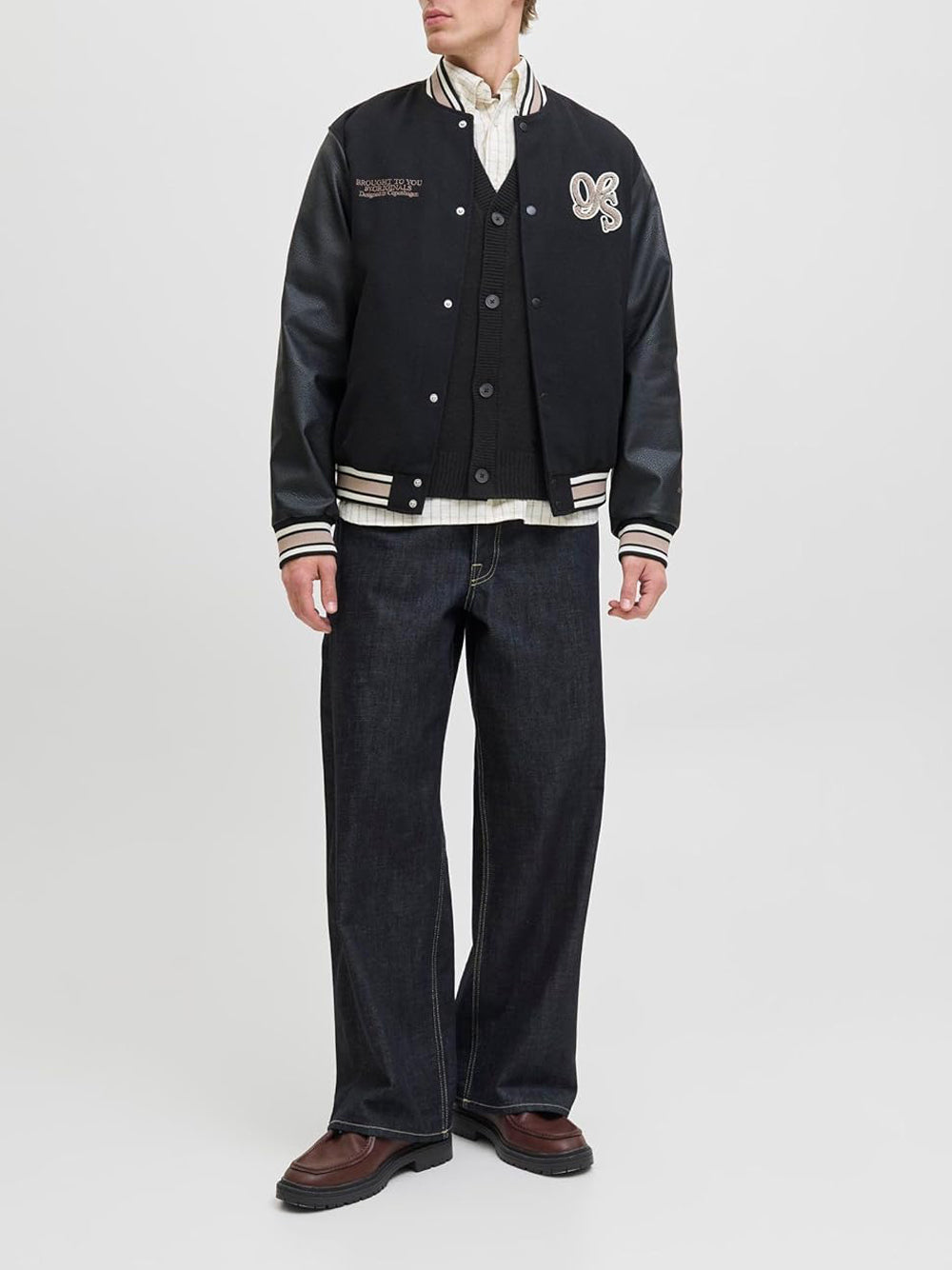 JACK&JONES Cardigan Uomo - Nero modello 12282732