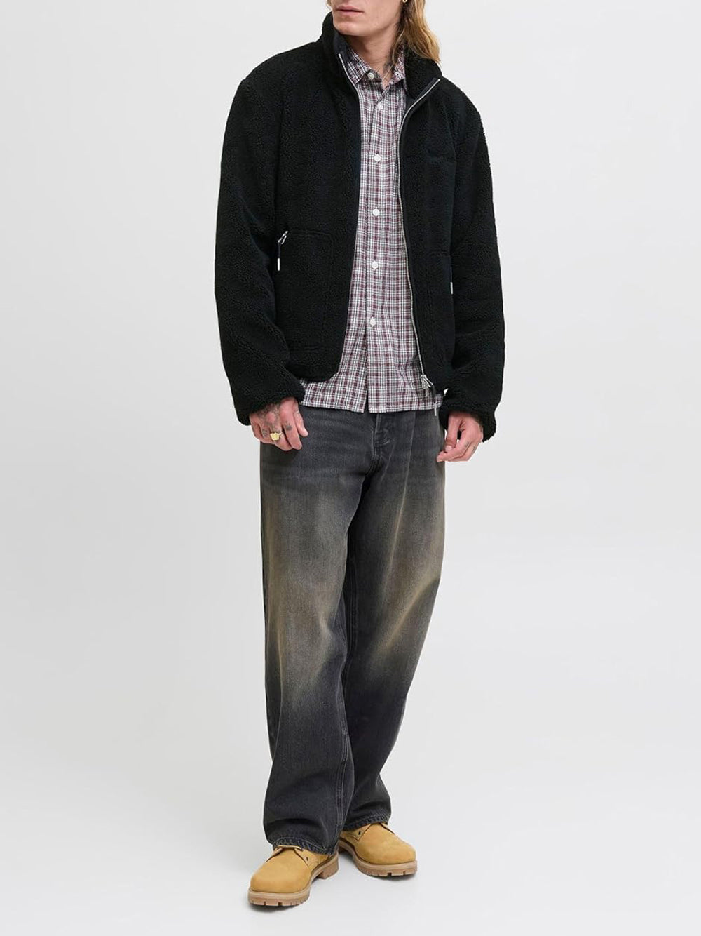 JACK&JONES Giubbino Uomo - Nero modello 12282890