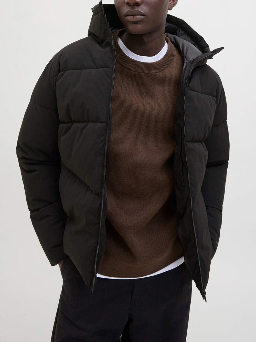 JACK&JONES Giubbino Uomo - Nero modello 12283517