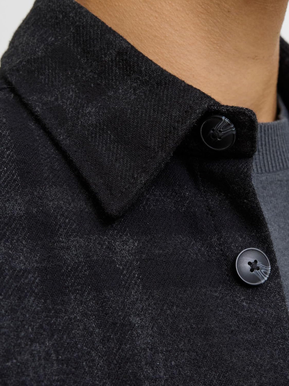 JACK&JONES Camicia Uomo - Nero modello 12286804