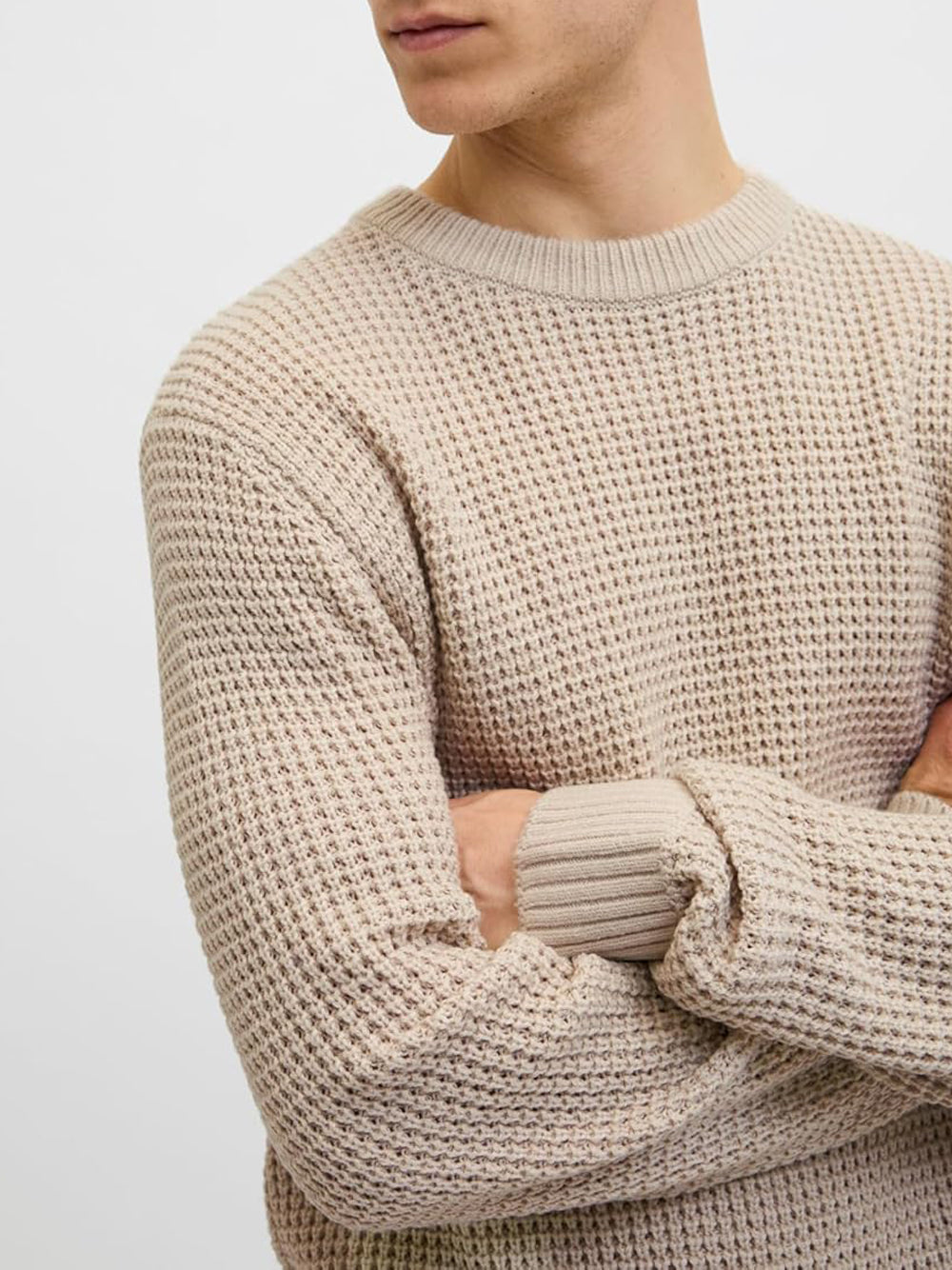 JACK&JONES Maglione Uomo - Grigio modello 12287594