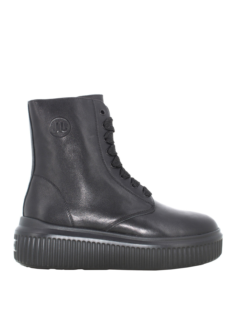 JANET&JANET Stivaletti platform Donna - Nero modello J403