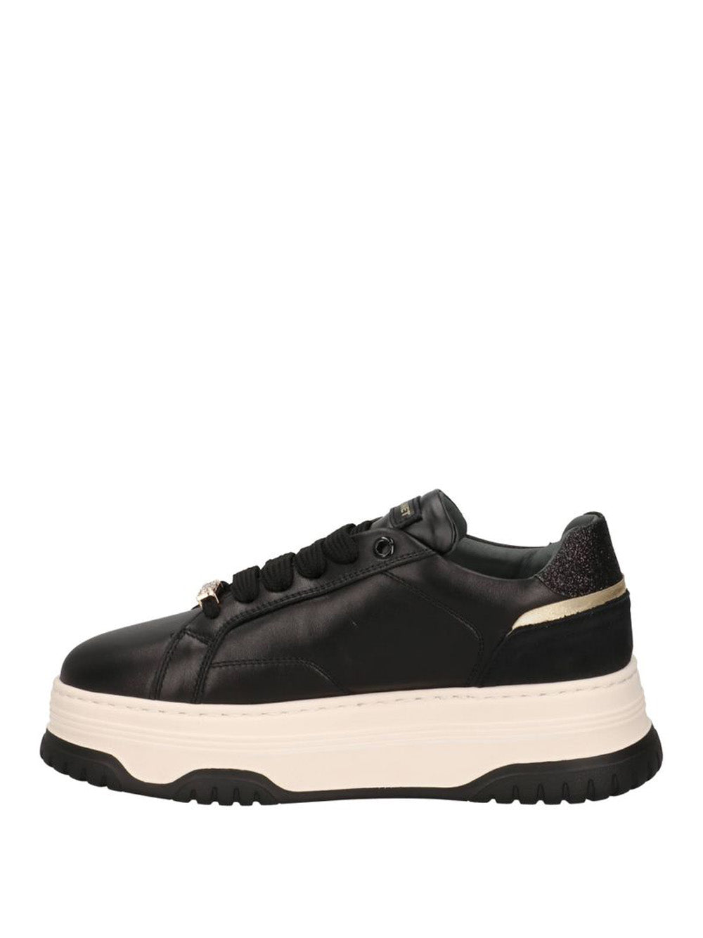 JANET&JANET Sneakers platform Donna - Nero modello J422