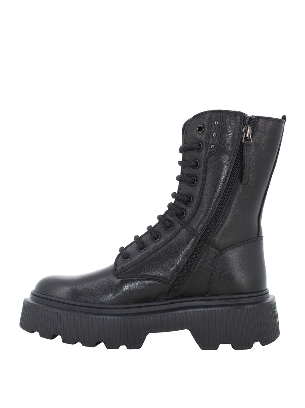 JANET&JANET Stivaletti anfibio Donna - Nero modello J452