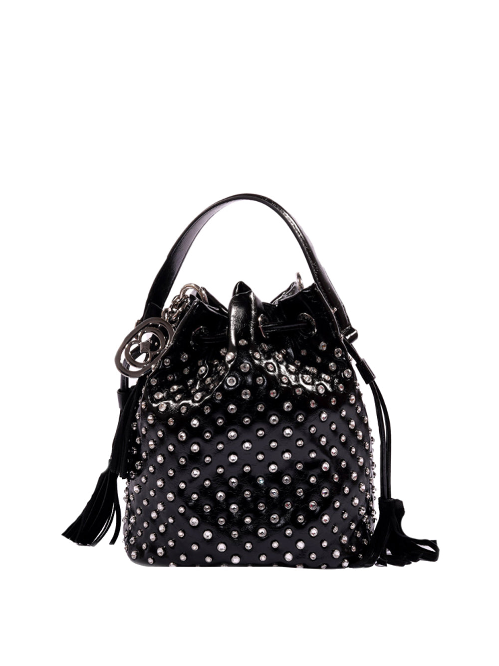 LA CARRIE Borsa a Secchiello con borchie Donna - Nero modello 152M-EC-236-SYN