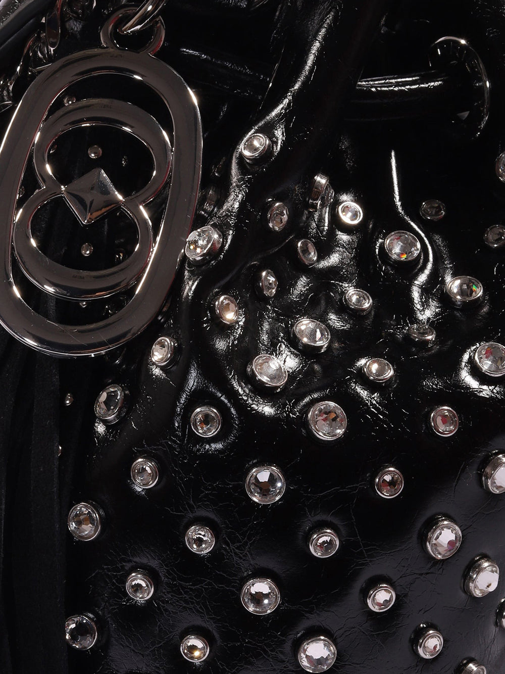 LA CARRIE Borsa a Secchiello con borchie Donna - Nero modello 152M-EC-236-SYN