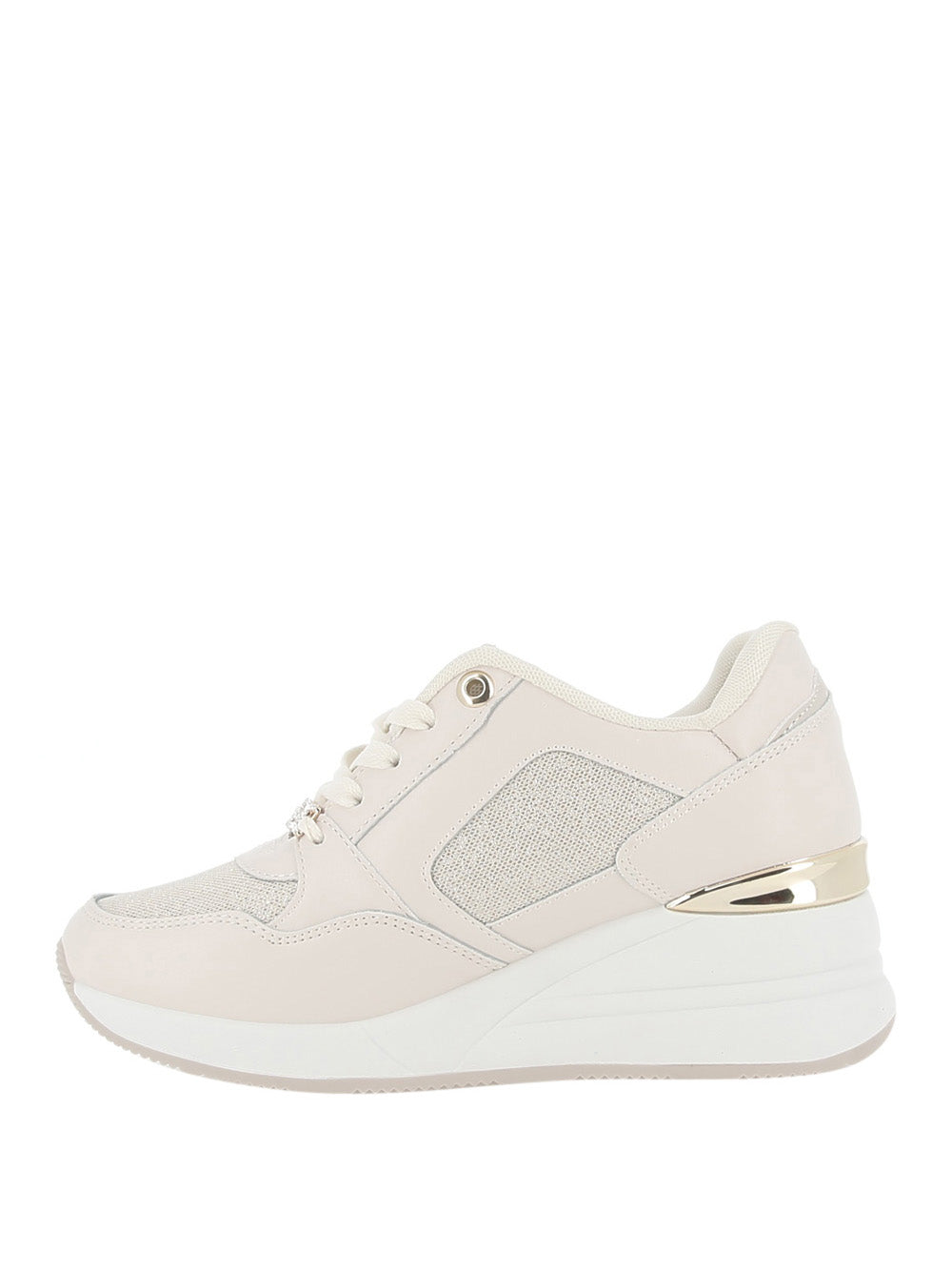 LAURA BIAGIOTTI Sneakers con zeppa Donna - Beige modello 9251
