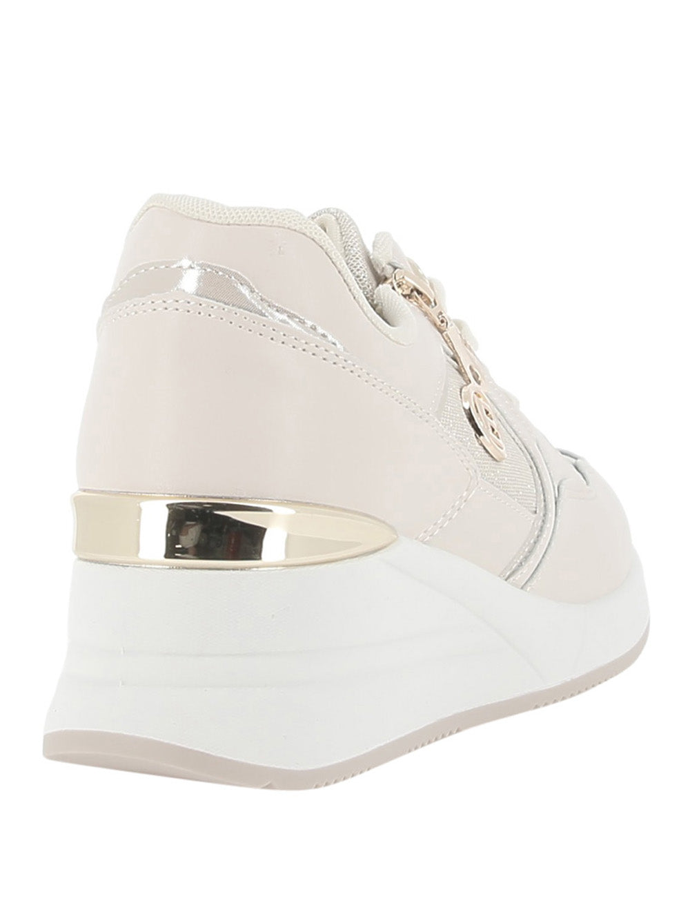 LAURA BIAGIOTTI Sneakers con zeppa Donna - Beige modello 9251