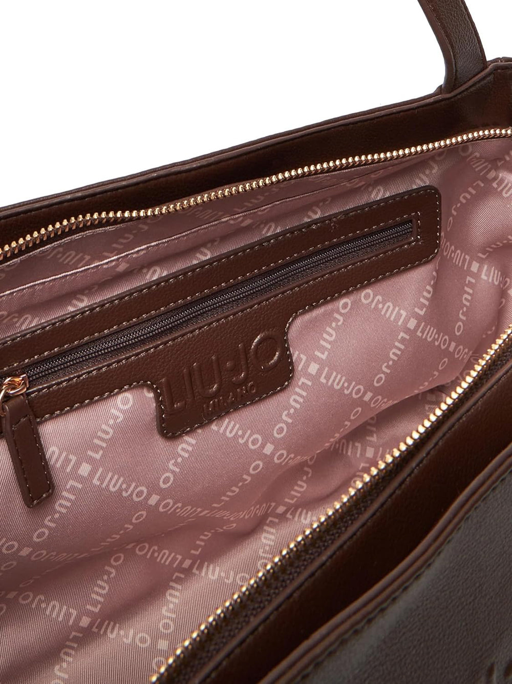 LIU.JO Borsa a Spalla Donna - Testa di moro modello AF5081E0037