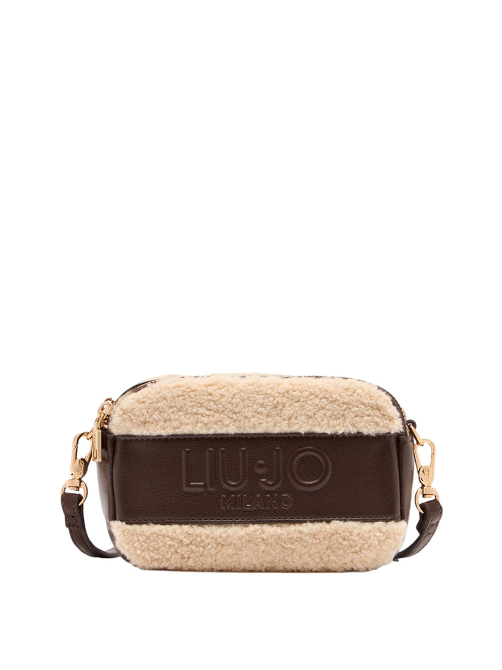 LIU.JO Borsa a Tracolla Donna - Testa di moro modello AF5100E0692