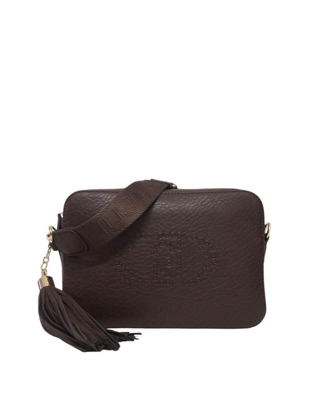 LIU.JO Borsa a Tracolla Donna - Testa di moro modello AF5124E0161