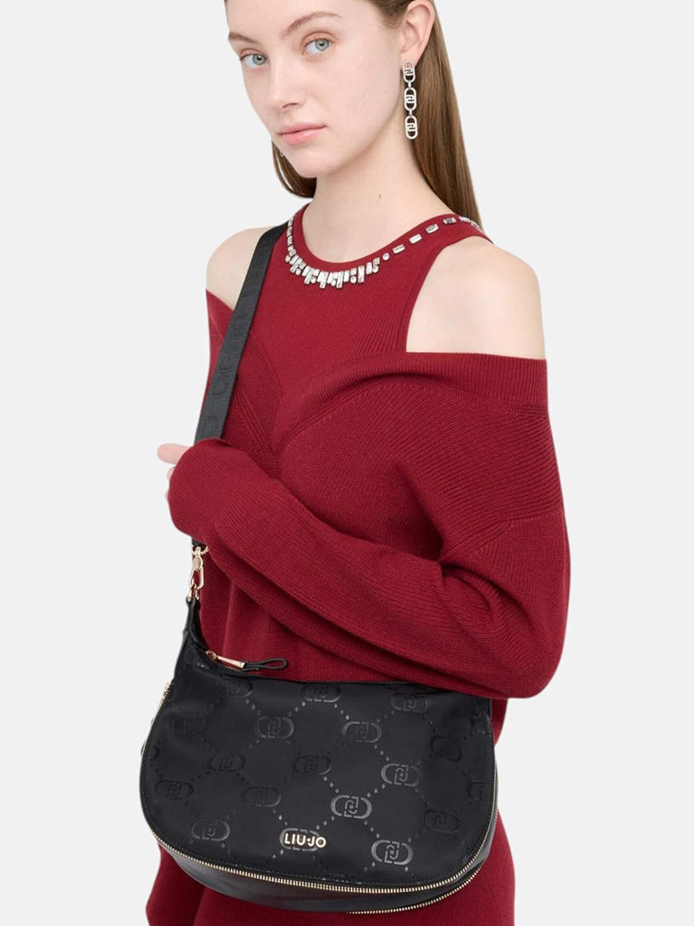 LIU.JO Borsa a Spalla Donna - Nero modello AF5133T2801
