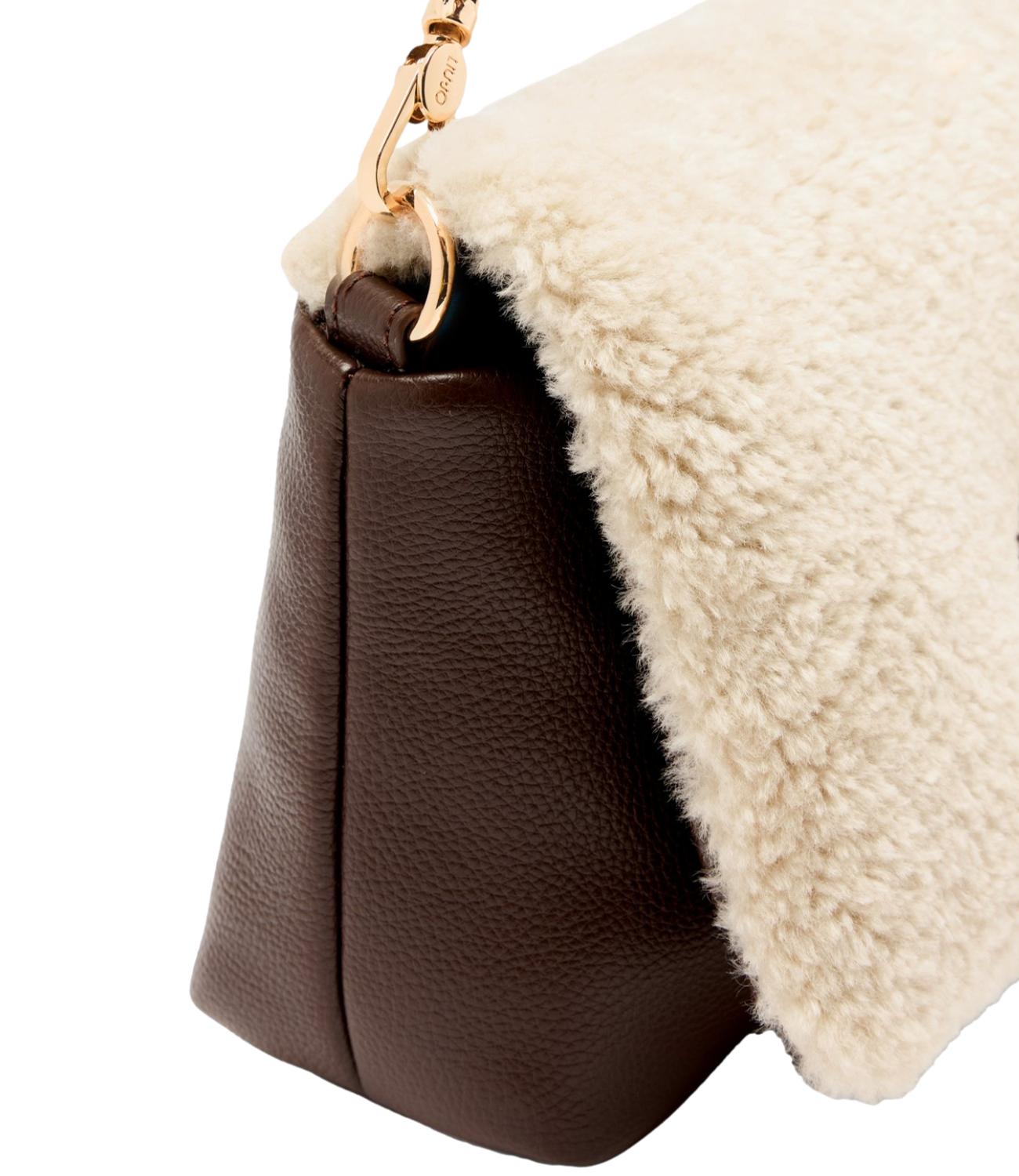 LIU.JO Borsa a Tracolla Donna - Testa di moro modello AF5138E0692