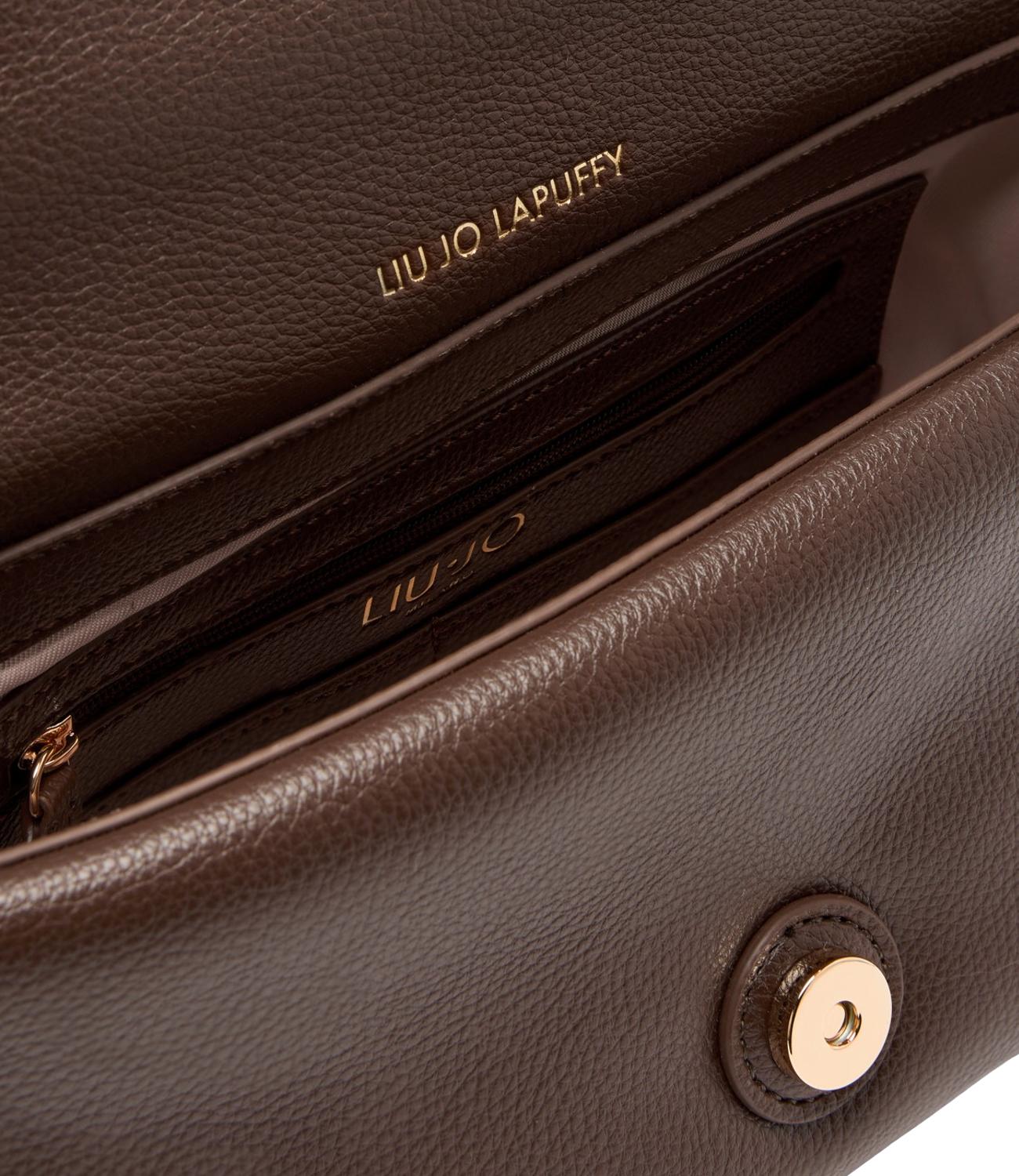 LIU.JO Borsa a Tracolla Donna - Testa di moro modello AF5138E0692