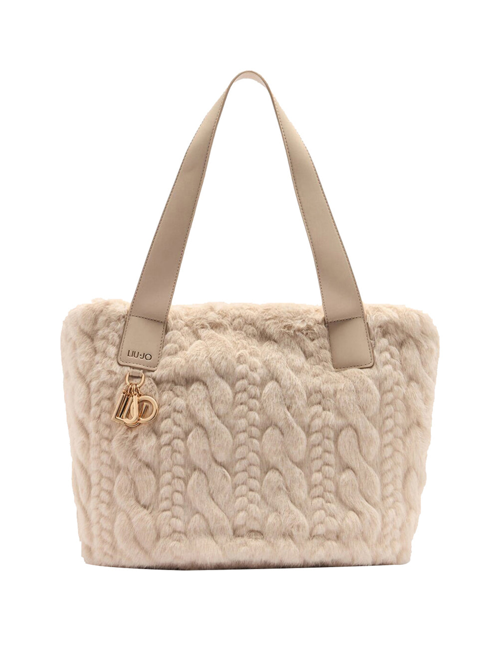 LIU.JO Borsa Shopping Donna - Beige modello AF5154E0305