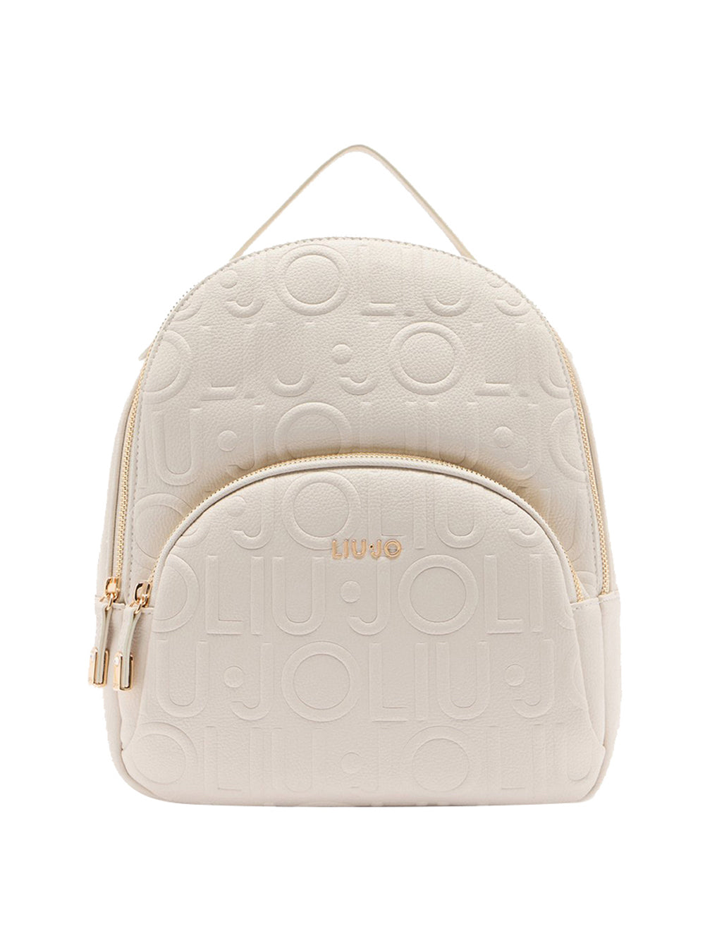 LIU.JO Borsa a Zainetto logato Donna - Bianco modello AF5157E0538