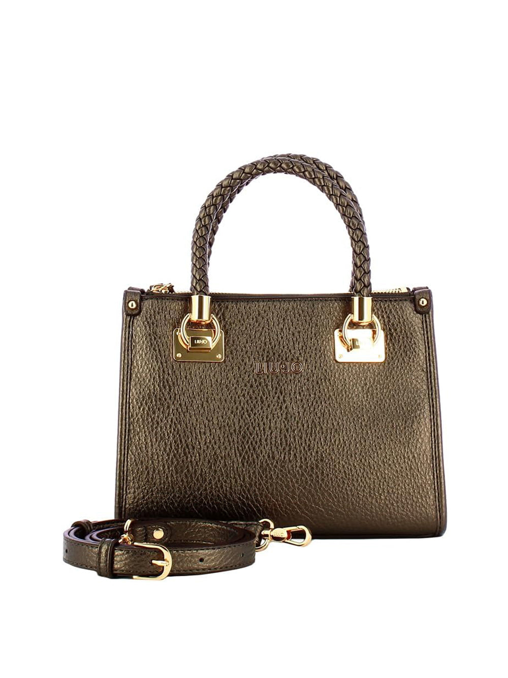 LIU.JO Borsa a Mano Donna - Testa di moro modello AF5163E0027