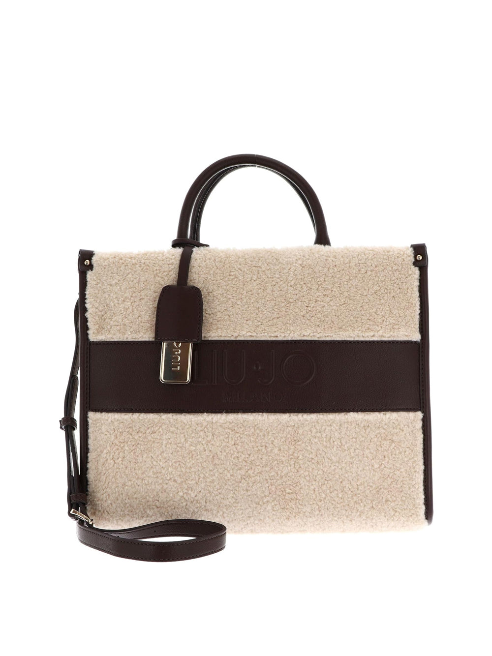 LIU.JO Borsa a Mano Donna - Testa di moro modello AF5206E0692