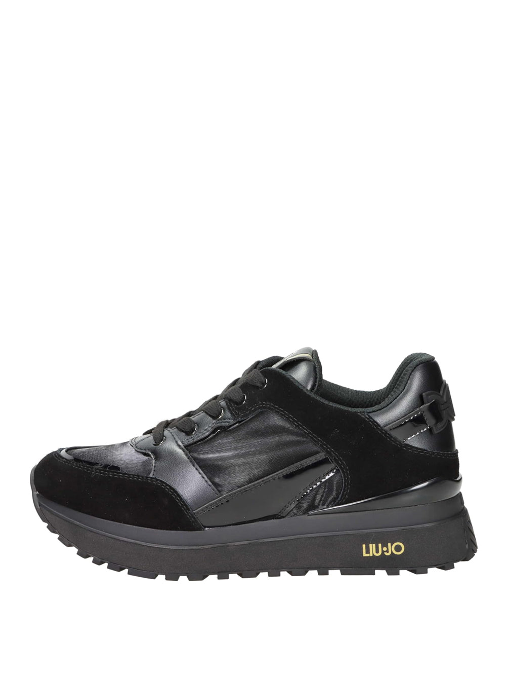 LIU.JO Sneakers platform Donna - Nero modello BF5005PX522