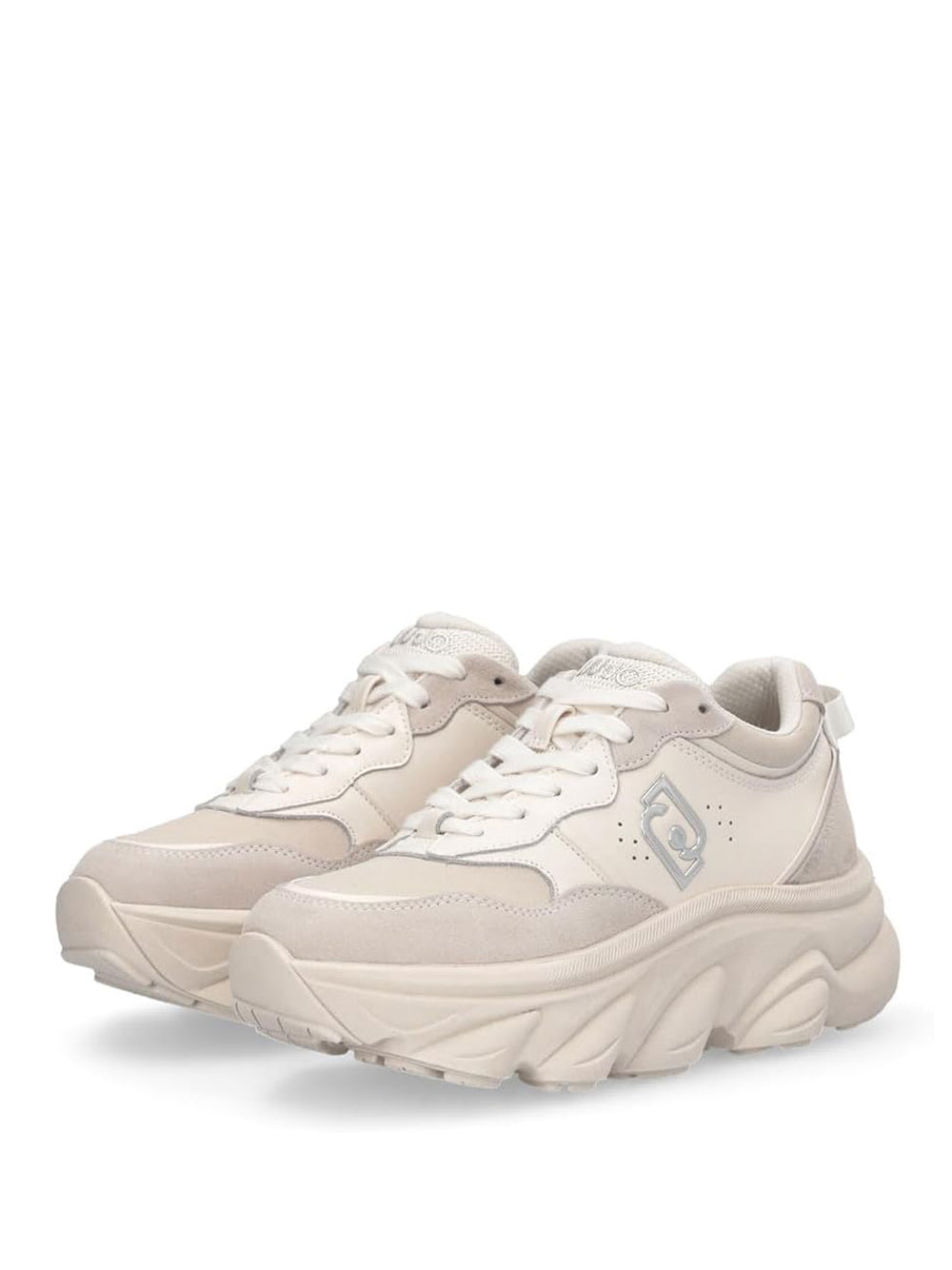 LIU.JO Sneakers platform Donna - Bianco modello BF5061P0304