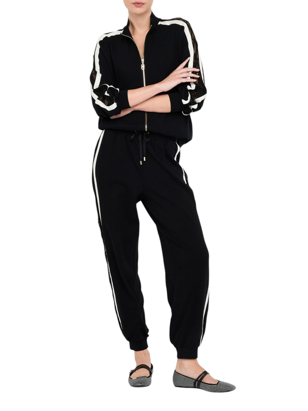 LIU.JO Pantalone Donna - Nero modello TF5010J4523