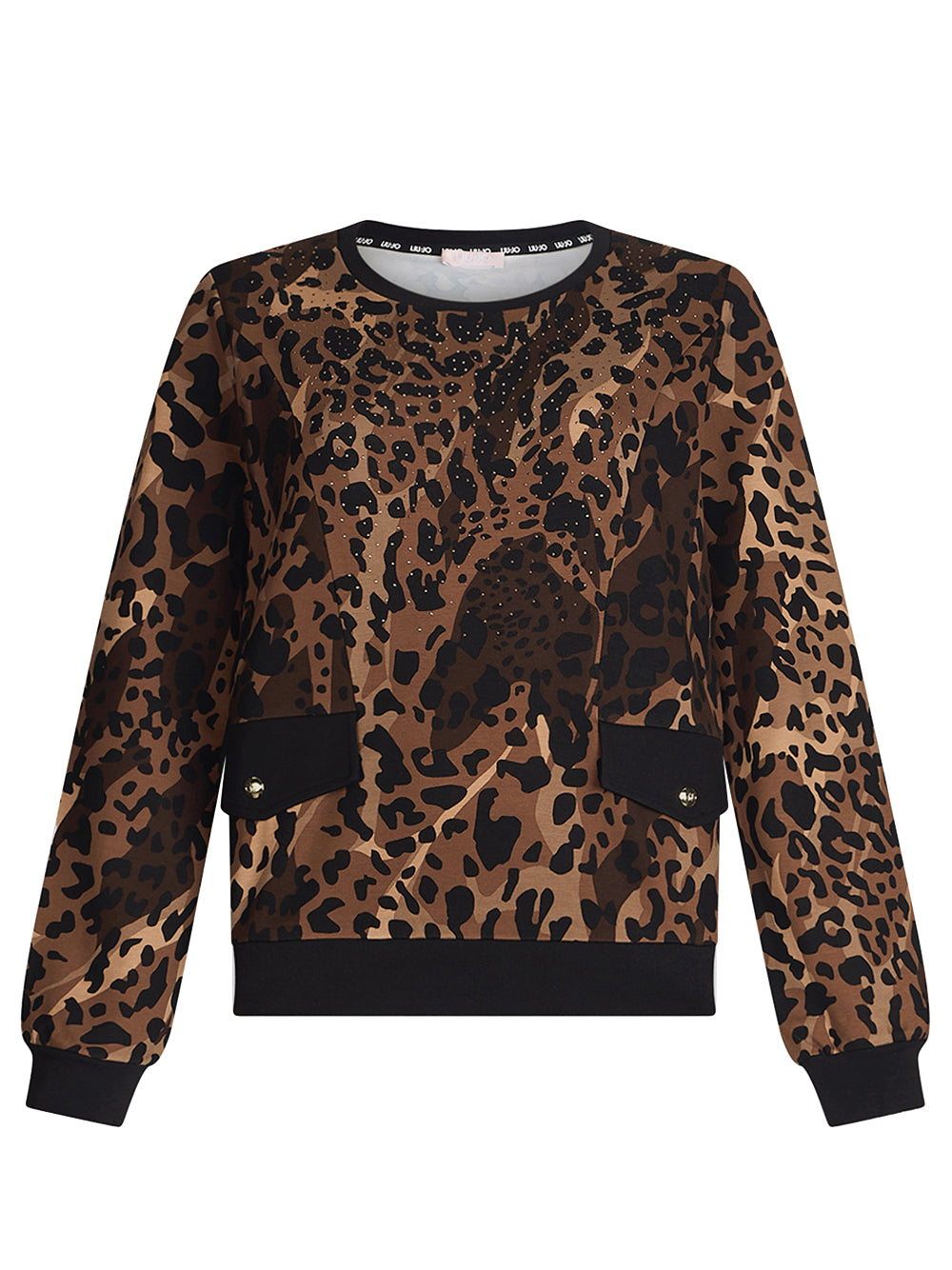 LIU.JO Felpa Donna - Marrone modello TF5124JS182