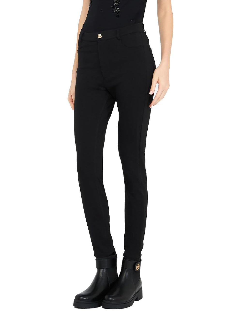 LIU.JO Pantalone Donna - Nero modello TF5129JS182