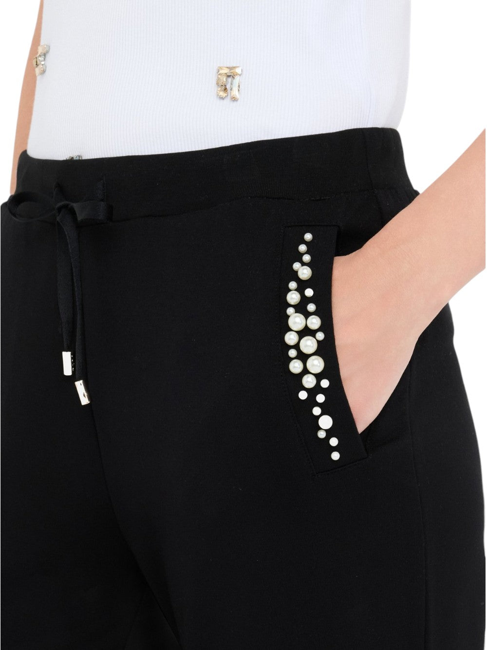 LIU.JO Pantalone Donna - Nero modello TF5155FS576
