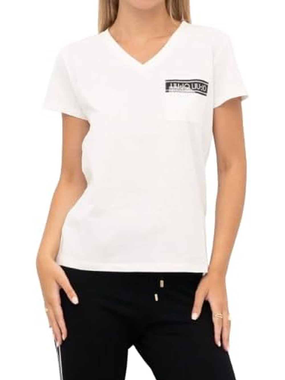 LIU.JO T-shirt Donna - Bianco modello TF5167JS923