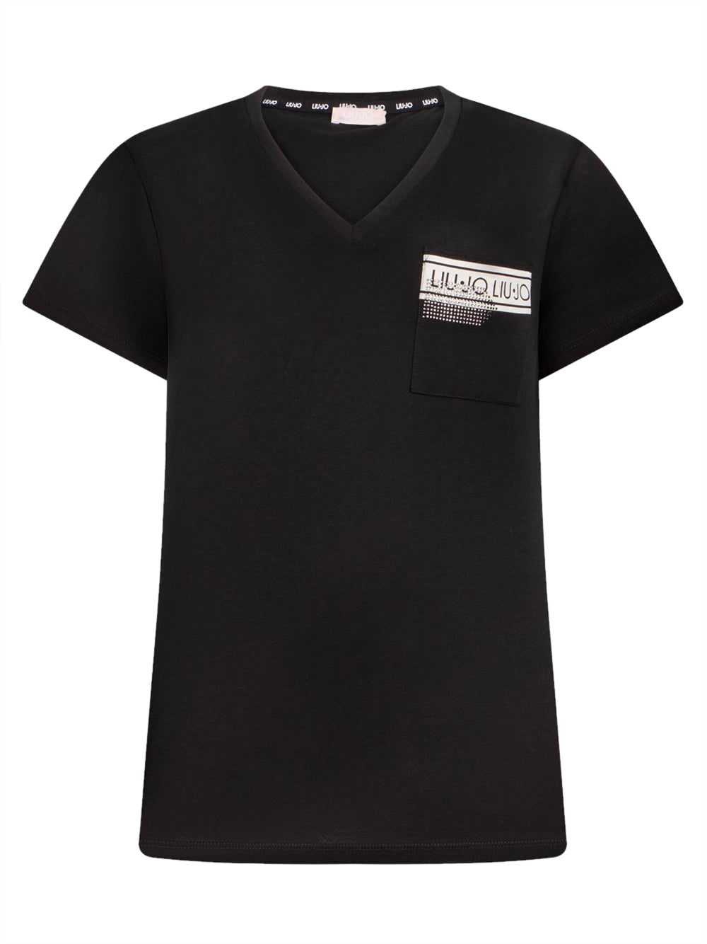 LIU.JO T-shirt Donna - Nero modello TF5167JS923