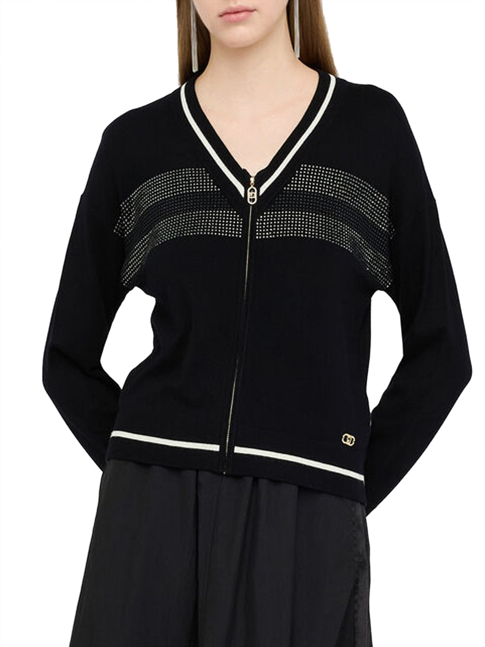 LIU.JO Maglione Donna - Nero modello TF5208MS49I