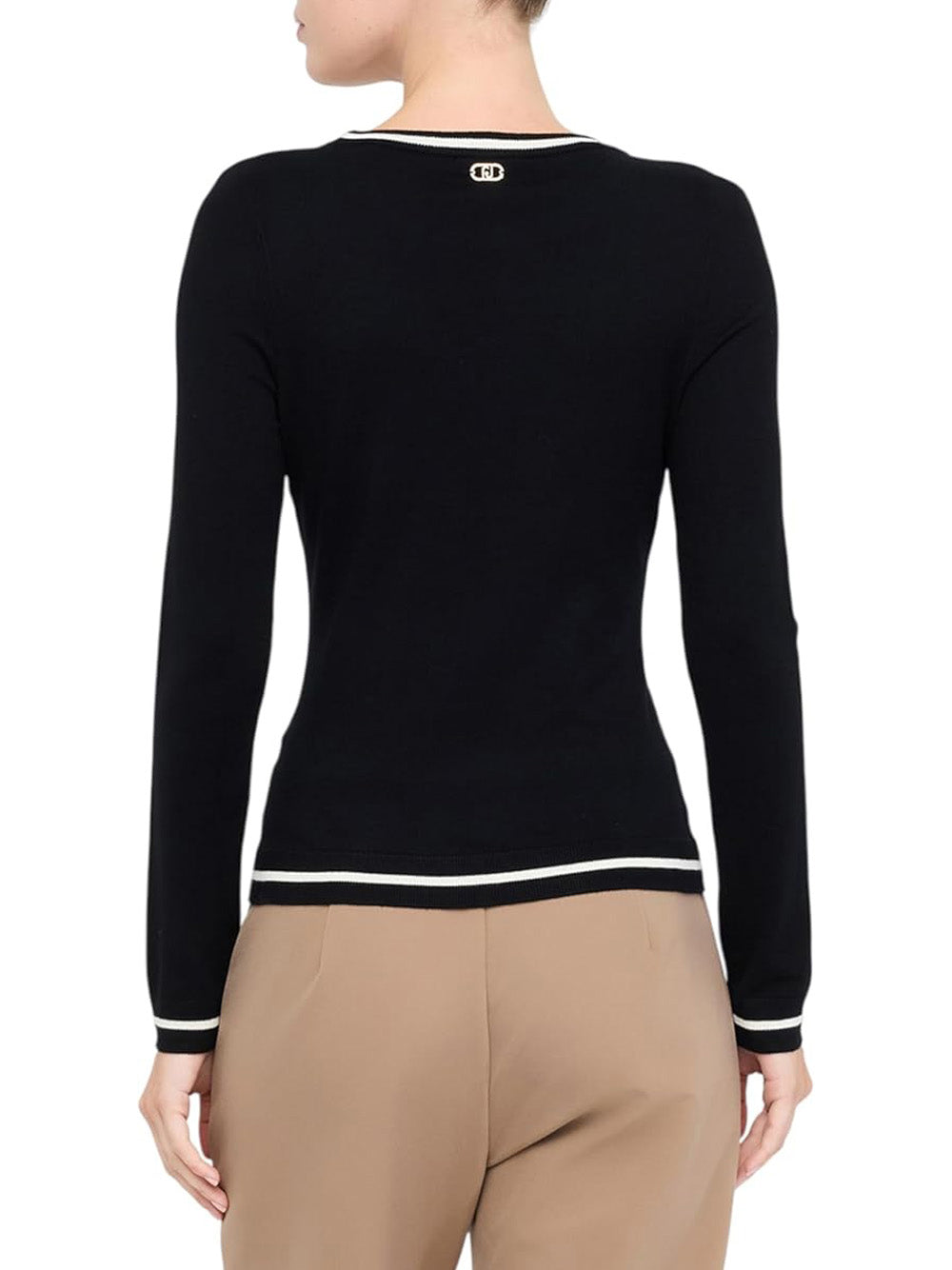 LIU.JO Maglione Donna - Nero modello TF5209MS49I