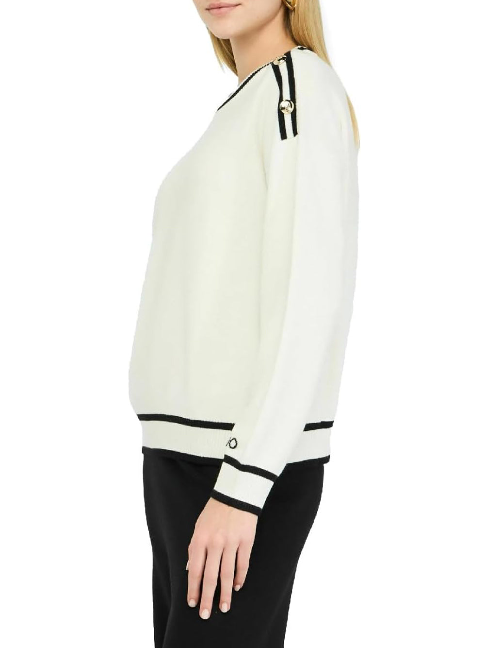 LIU.JO Maglione Donna - Bianco modello TF5230MS59L