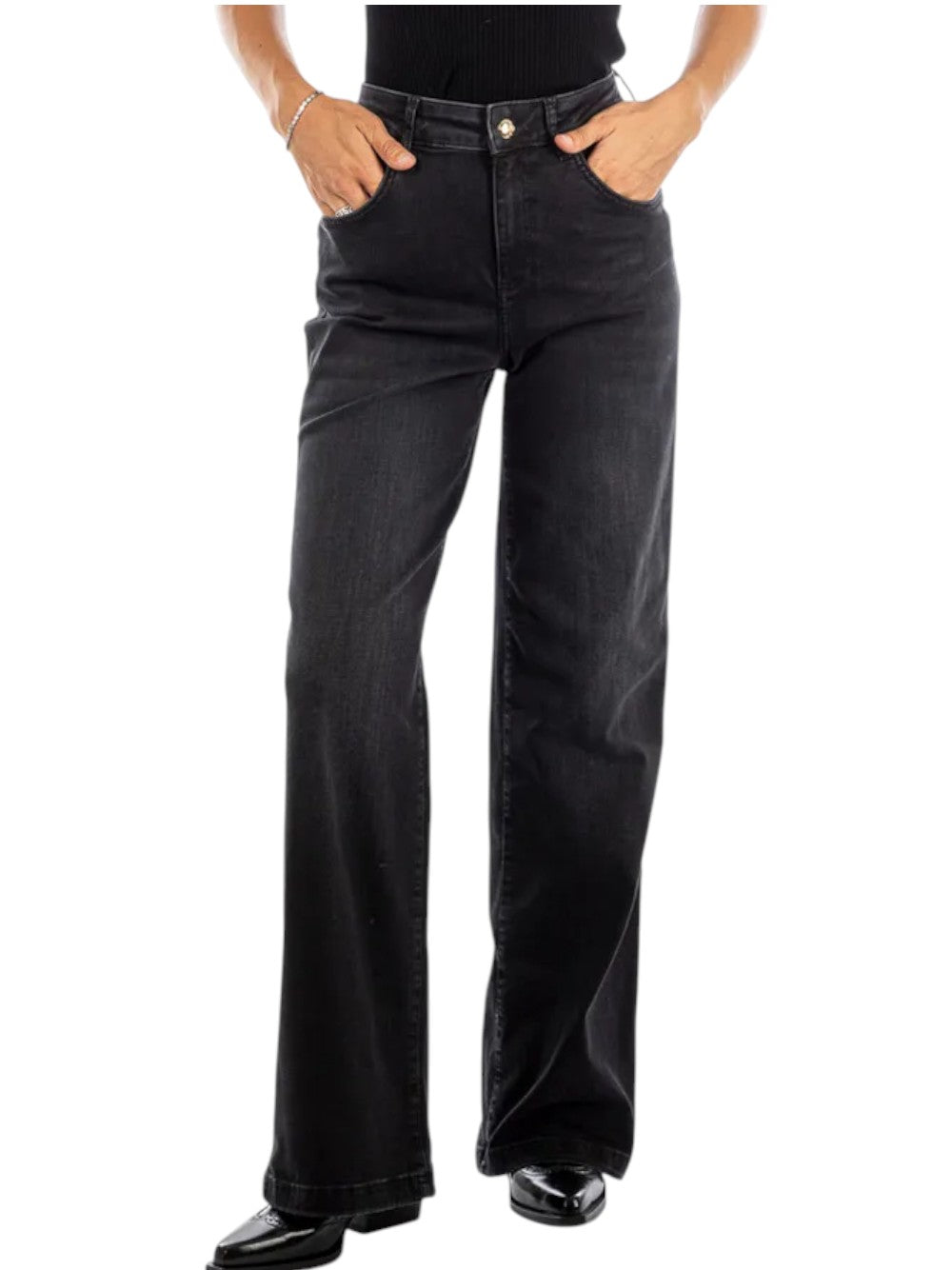 LIU.JO Pantalone Donna - Nero modello TF5259D5023