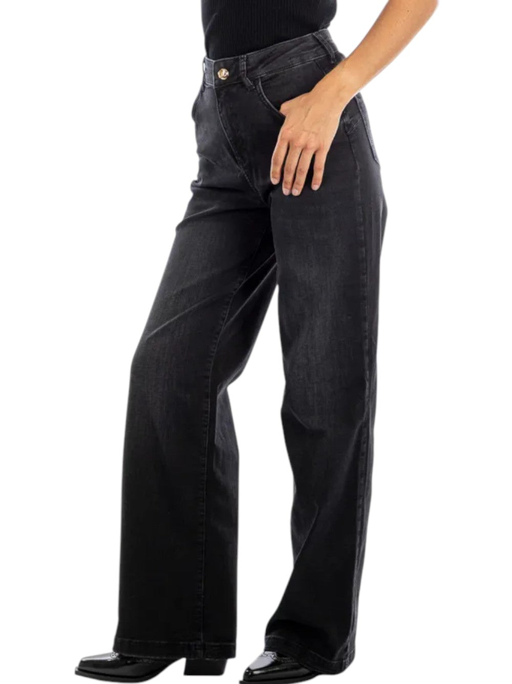 LIU.JO Pantalone Donna - Nero modello TF5259D5023