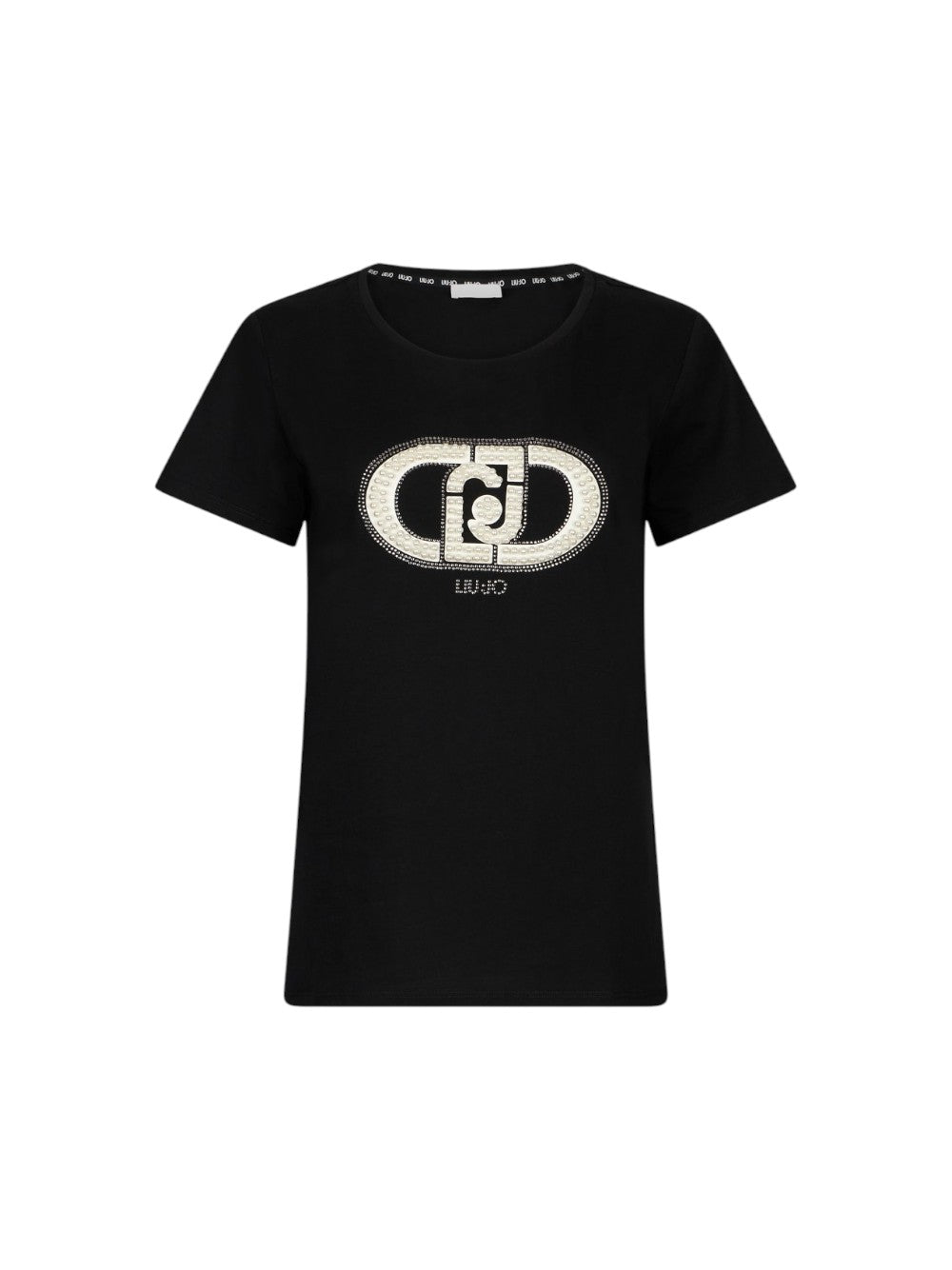 LIU.JO T-shirt Donna - Nero modello TF5280JS923