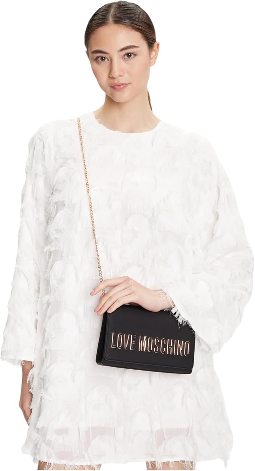 LOVE MOSCHINO Borsa a Tracolla Donna - Nero modello JC4103PP1NK