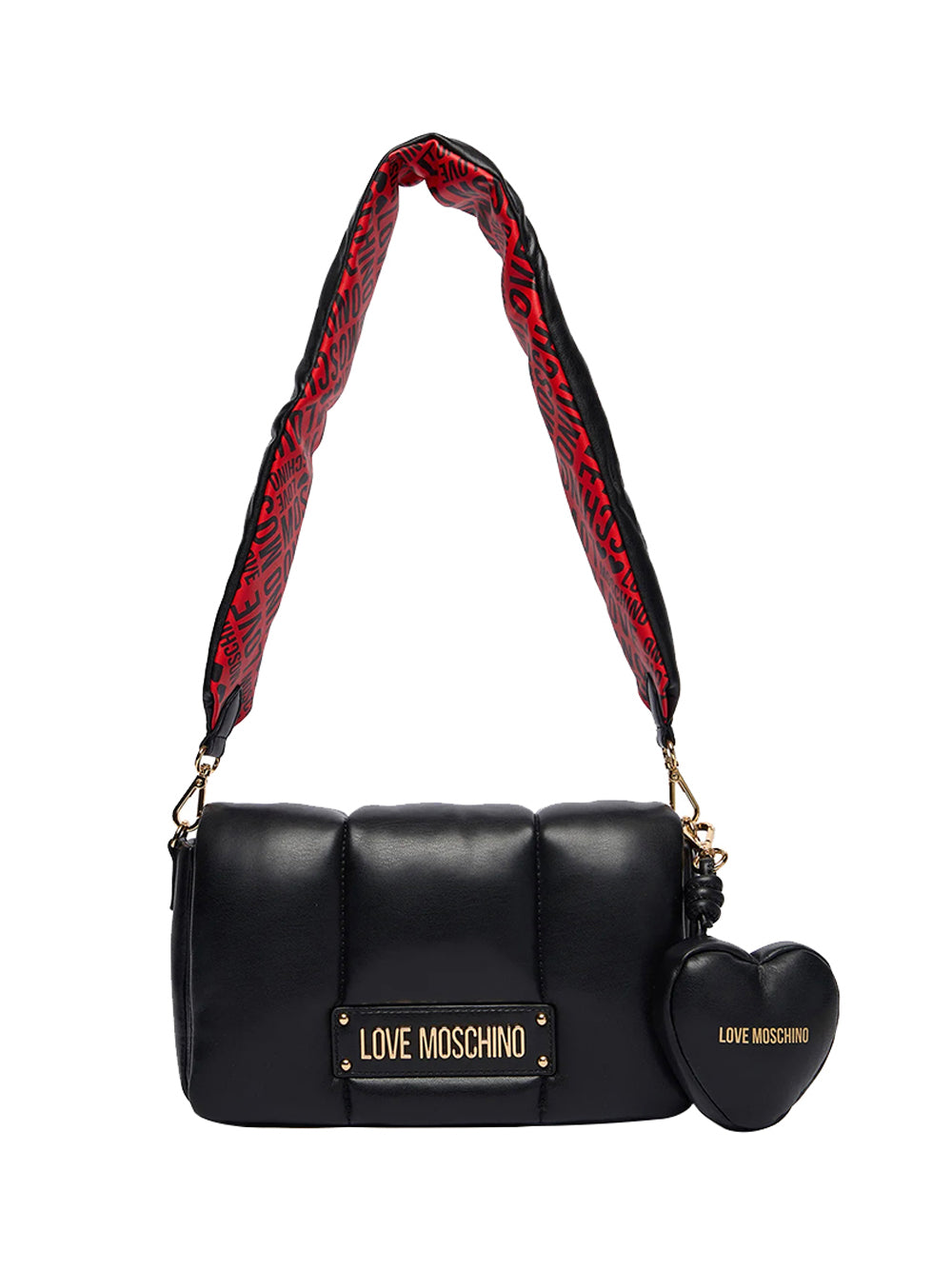 LOVE MOSCHINO Borsa a Tracolla Donna - Nero modello JC4318PP0NK