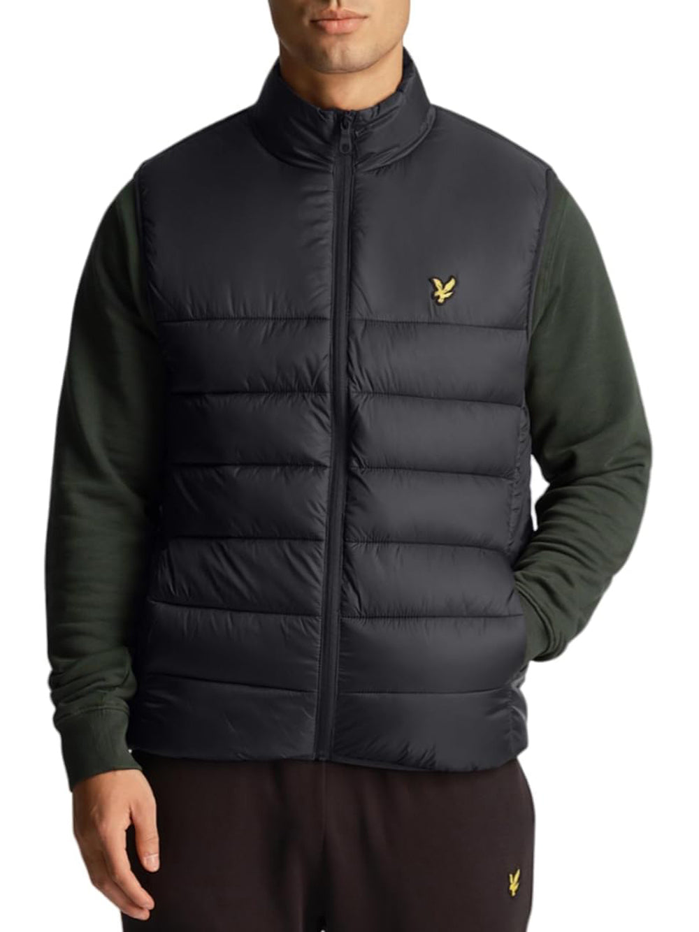 LYLE & SCOTT Giubbino Smanicato Uomo - Nero modello JK1231V