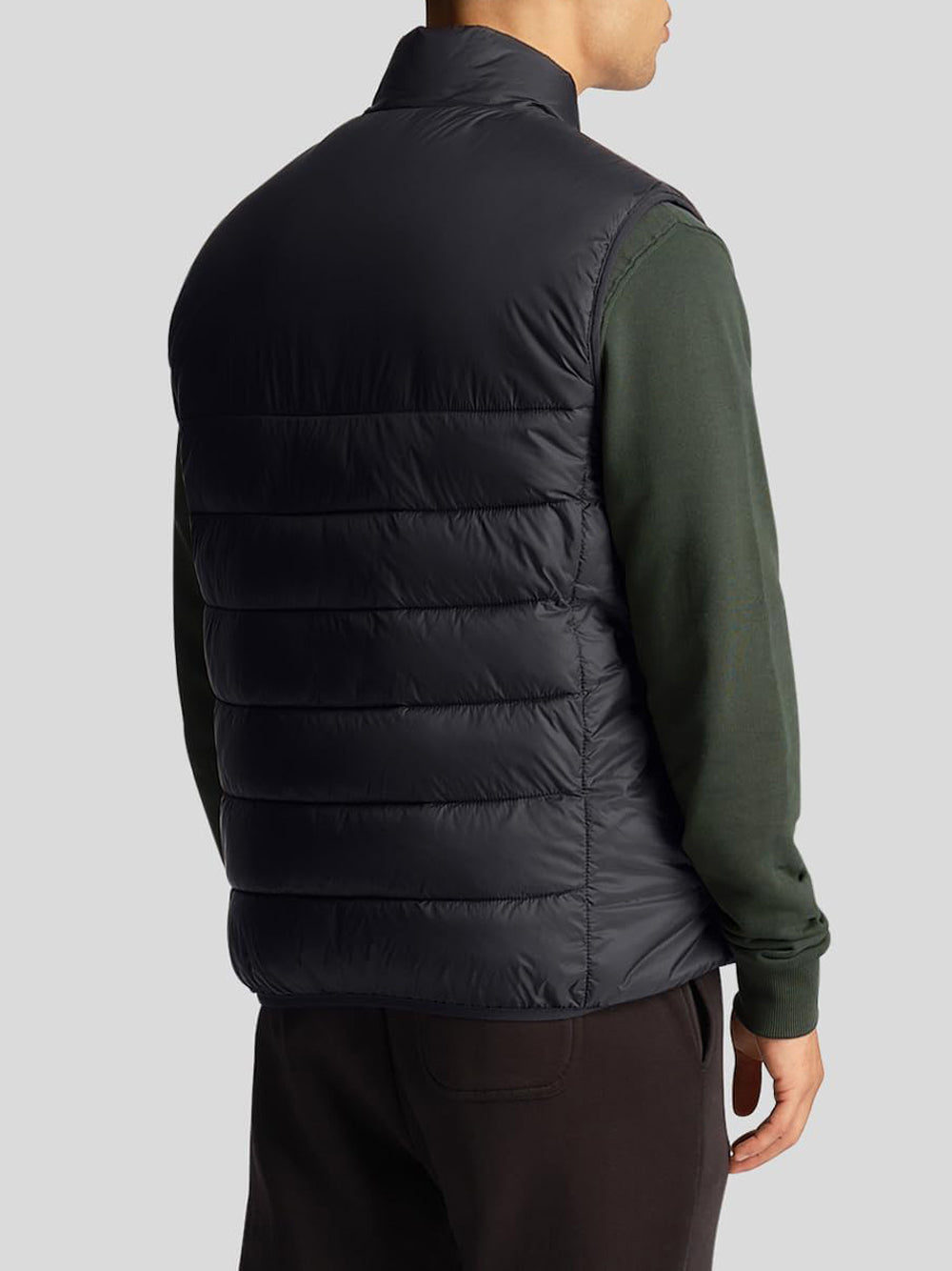 LYLE & SCOTT Giubbino Smanicato Uomo - Nero modello JK1231V