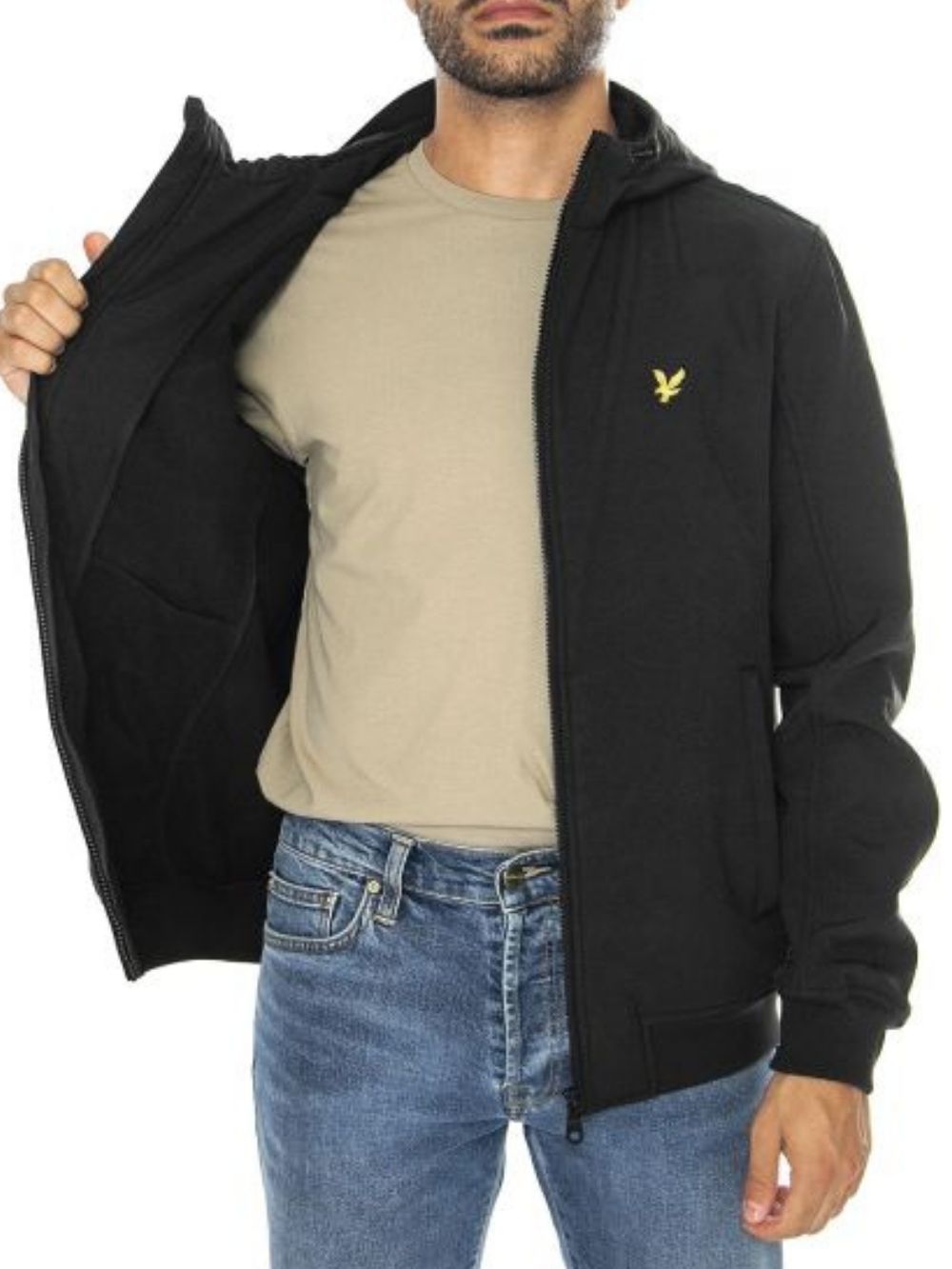 LYLE & SCOTT Giubbino Uomo - Nero modello JK2110V