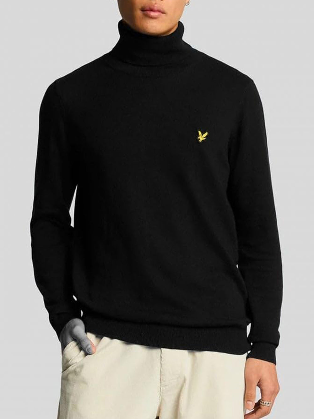 LYLE & SCOTT Maglione Uomo - Nero modello KN2103VC