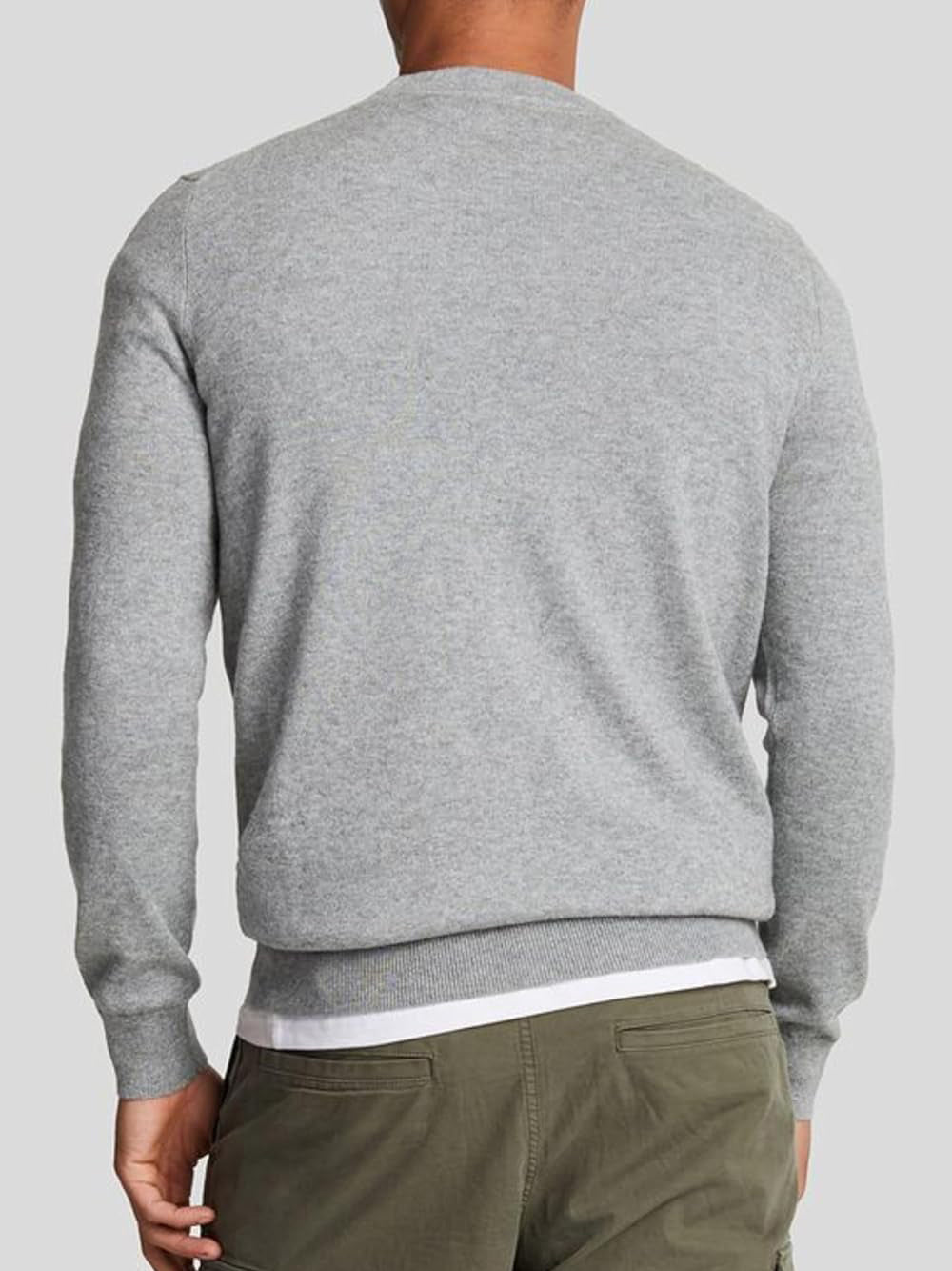 LYLE & SCOTT Maglione Uomo - Grigio modello KN2110VC