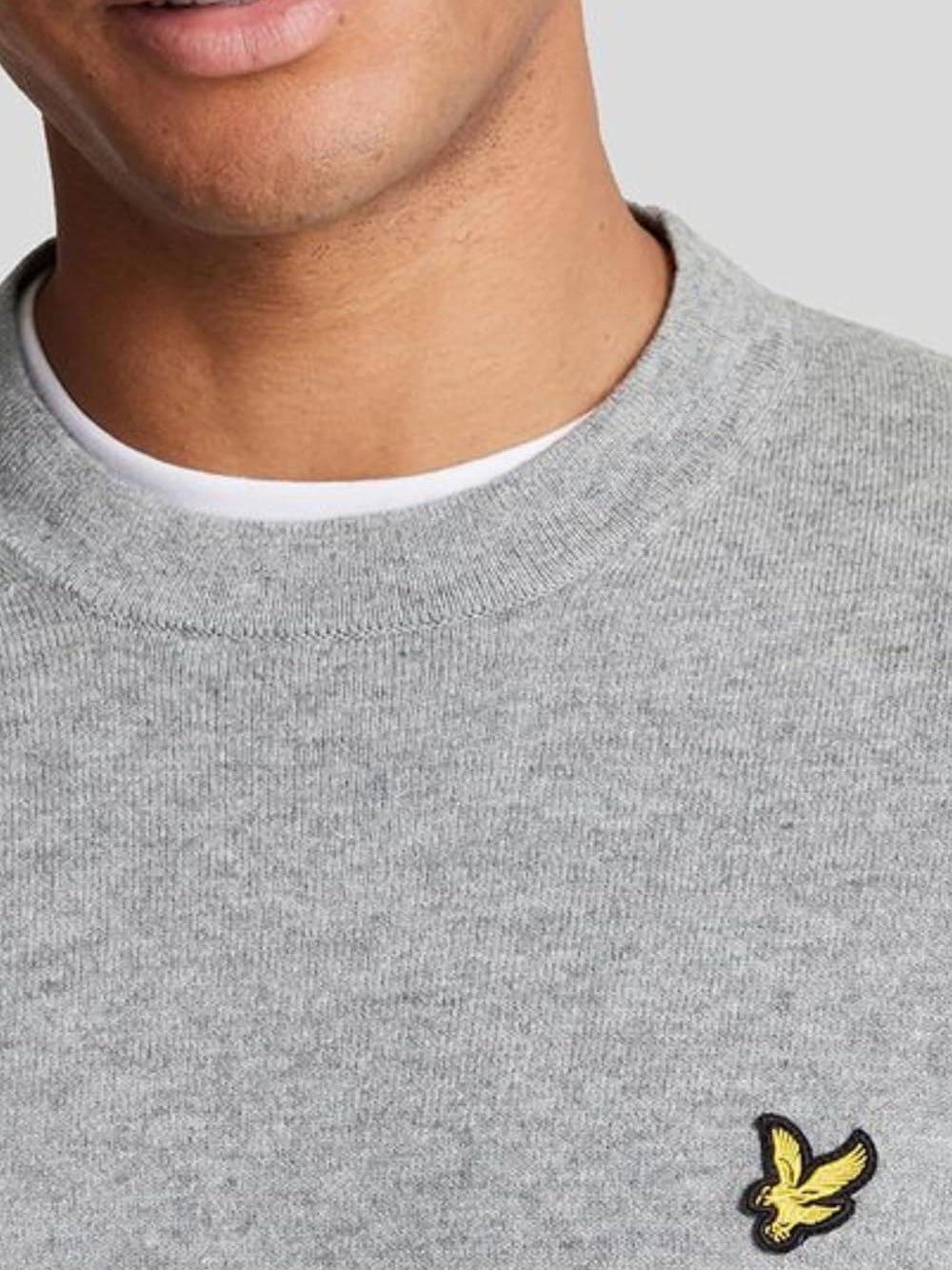 LYLE & SCOTT Maglione Uomo - Grigio modello KN2110VC